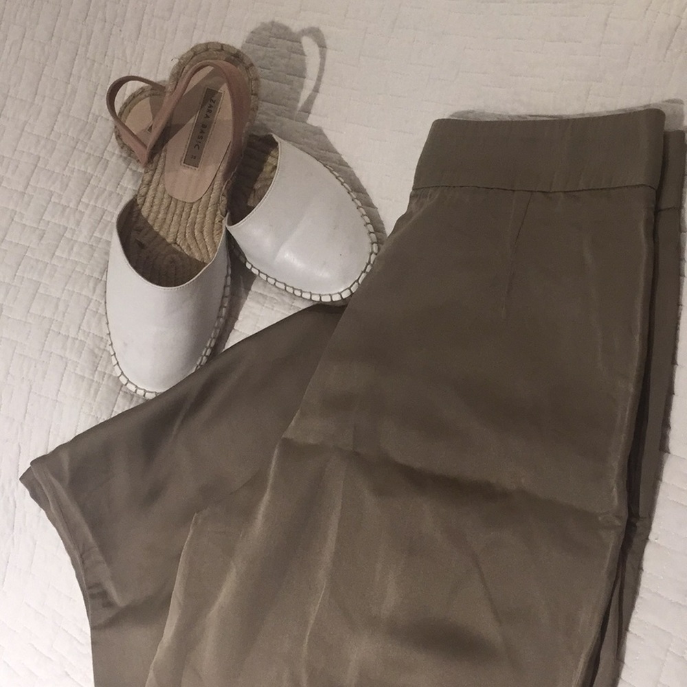 Zara silky pants
